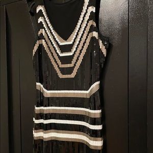 Express sequin mini dress